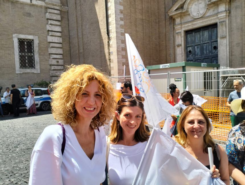 La delegazione di Termoli con Alessandro Di Battista