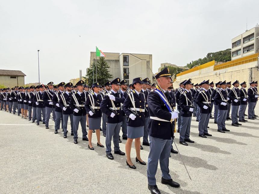 Il giuramento degli allievi poliziotti