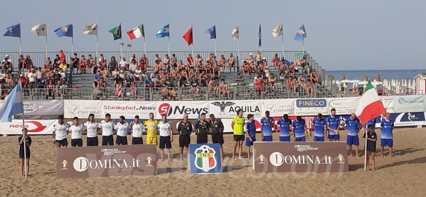 A Vasto Marina arriva il “Domina beach soccer tour”, 4 nazionali si danno battaglia