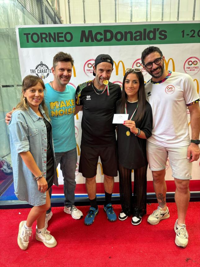 Un successo il torneo di padel targato Mc Donald's a Montenero di Bisaccia