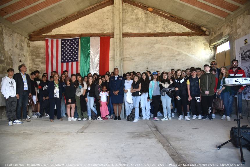 Gli aviatori d’Italia festeggiano l’80º anniversario delle forze aeree alleate statunitensi 