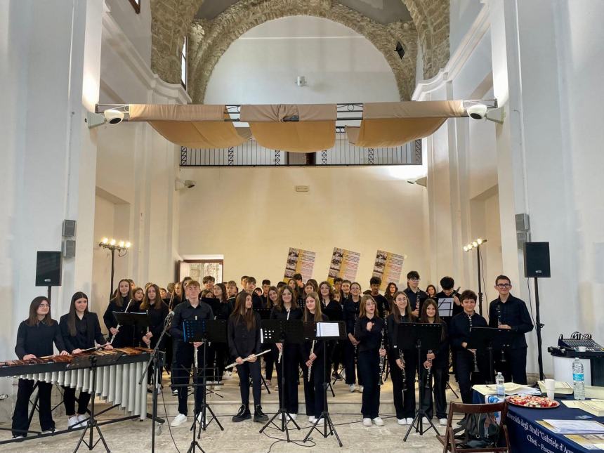 Concorso “Paolo Barrasso”, l’orchestra scolastica di Santa Croce vince il primo premio 