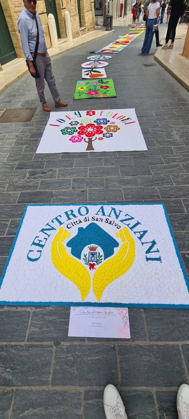 In tanti all'Infiorata all’uncinetto organizzata dalla Pro Loco di San Salvo 