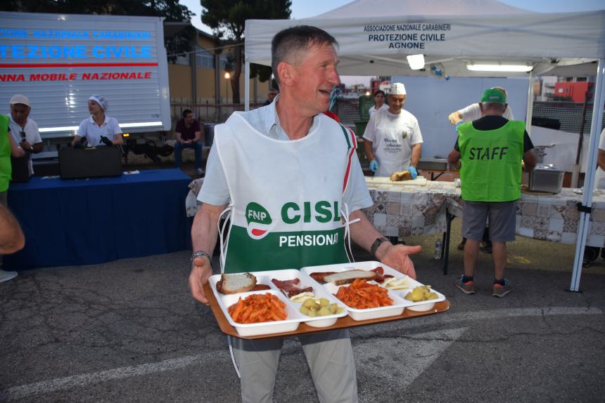 Festa dell'iscritto Cisl in piazza del Papa