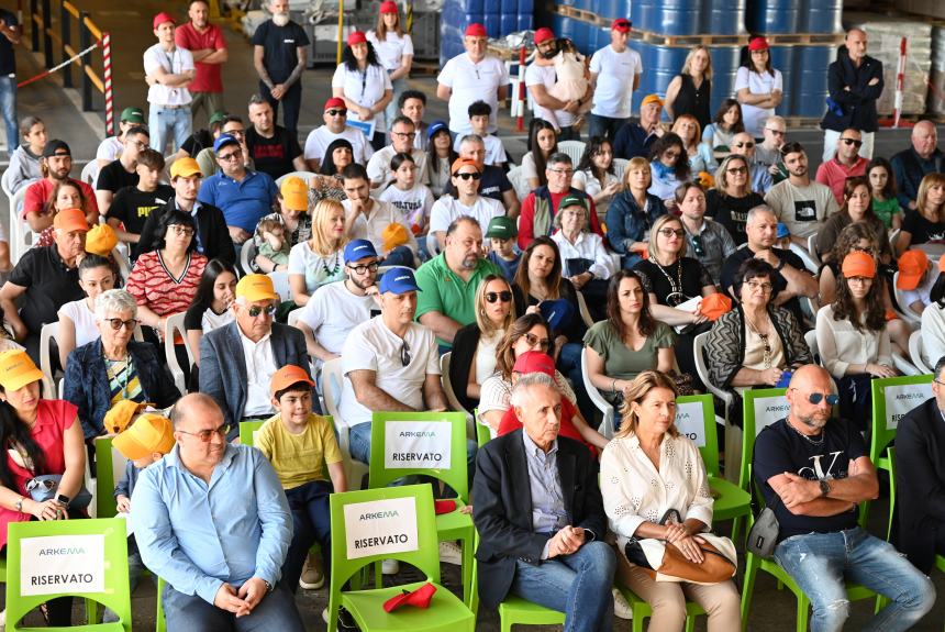 Oltre 100 persone all’Open Day dello stabilimento Arkema di Gissi 