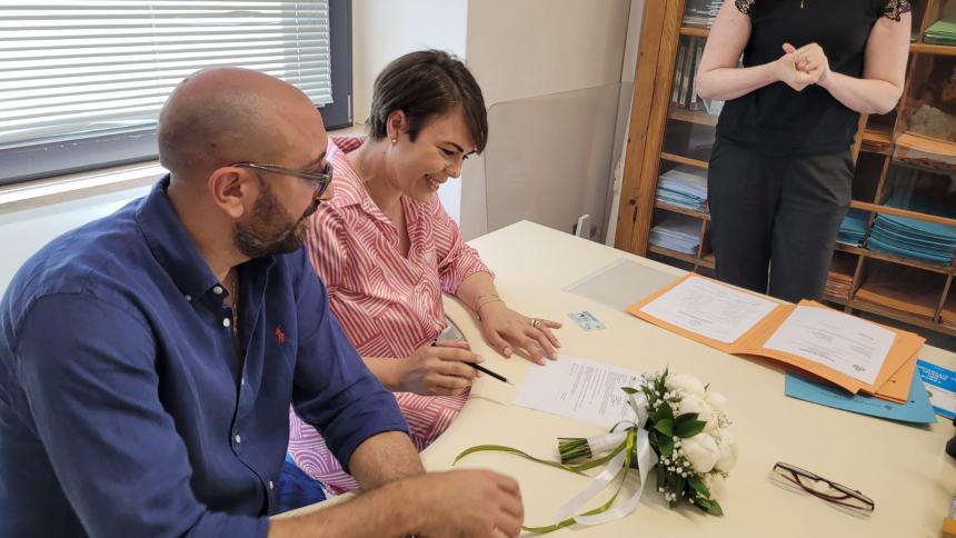 Promessa di matrimonio tra Gennaro Grallo e Giovanna Traino