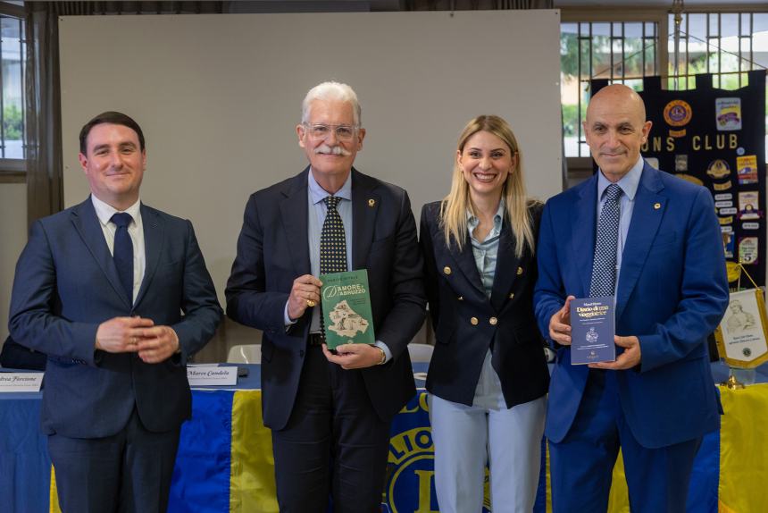  32° anniversario Titolo Lions Club Vasto Adriatica Vittoria Colonna, donazioni e riconoscimenti nella XXXII Charter Night