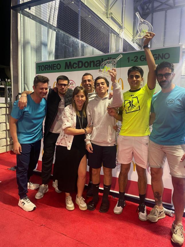 Un successo il torneo di padel targato Mc Donald's a Montenero di Bisaccia