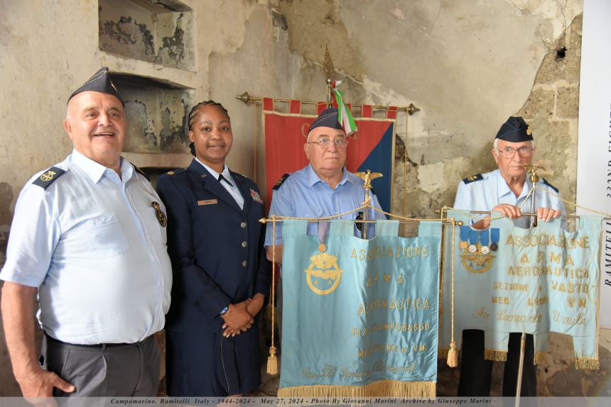 Gli aviatori d’Italia festeggiano l’80º anniversario delle forze aeree alleate statunitensi 