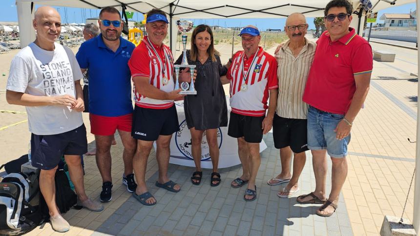 Alla Marina di Montenero il tour federale di Beach Bocce 2024