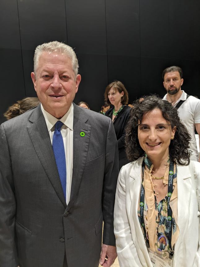 Una molisana al Climate Reality Project di Al Gore