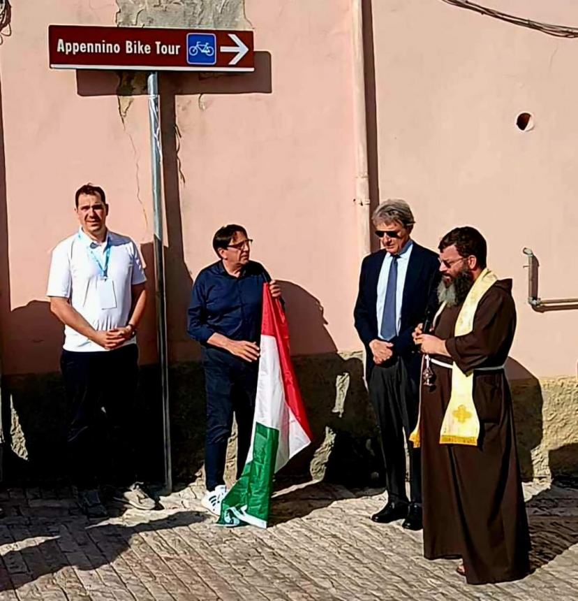 Appennino Bike Tour, inaugurata la segnaletica