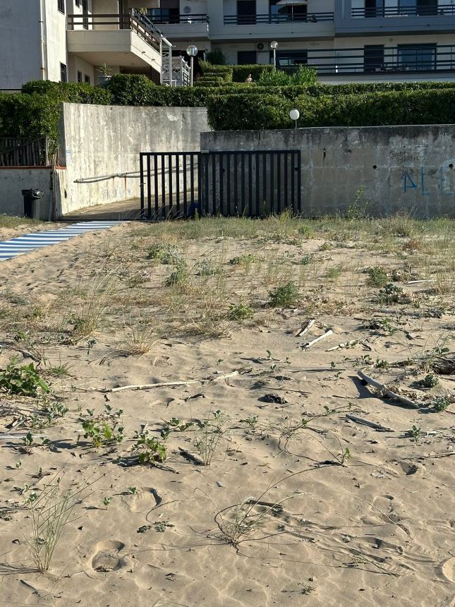 Spiaggia del lungomare Nord