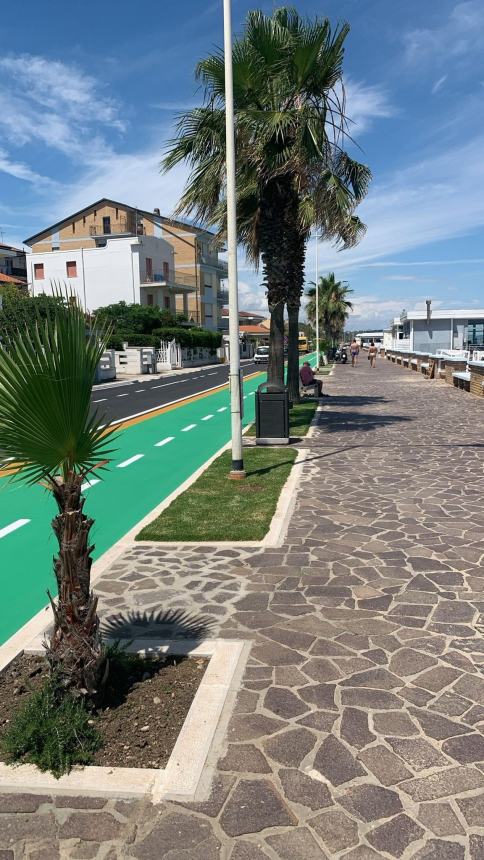 Casalbordino Lido ha la sua ciclabile: “Presto completa su tutto il lungomare”