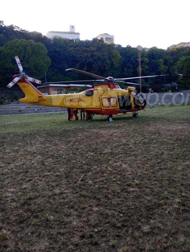 Scontro auto-monopattino a San Salvo Marina: grave un giovane