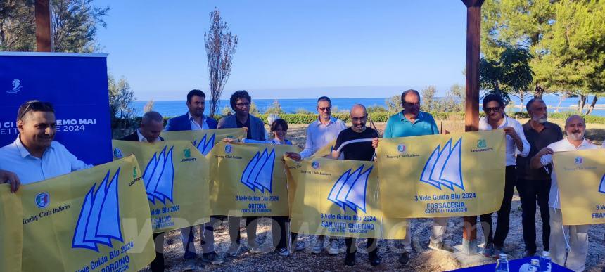 Attracca al porto la Goletta Verde, a Vasto 3 Vele con la nascita del giardino botanico “Cala Libertini”