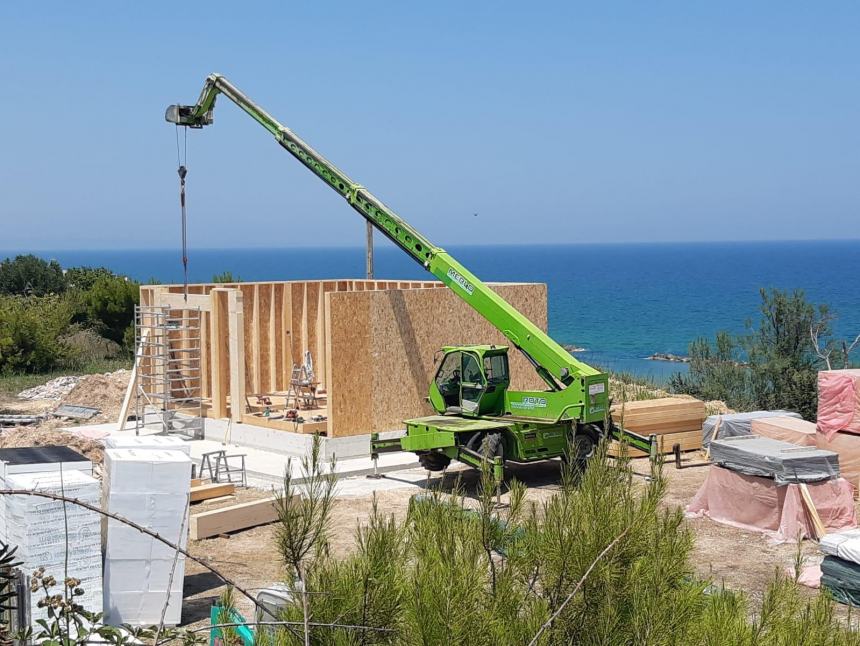 Il cantiere del nuovo laboratorio UniMol