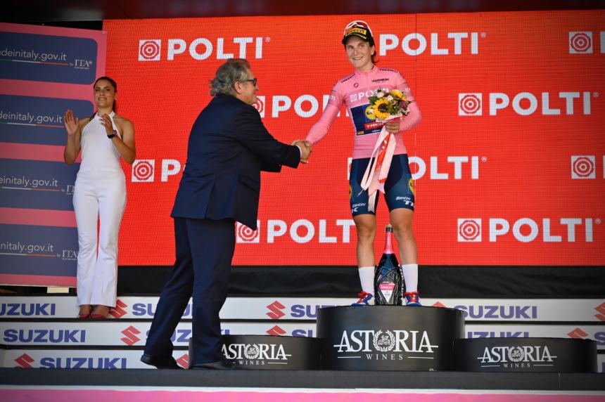 Giro d’Italia Women: vince Lopecky, Longo Borghini maglia rosa