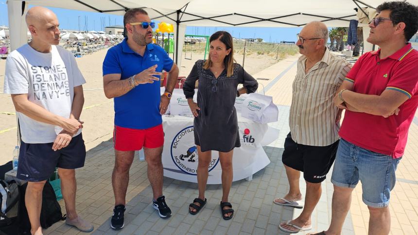 Alla Marina di Montenero il tour federale di Beach Bocce 2024