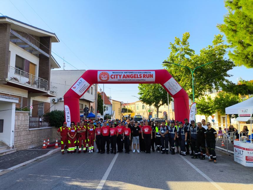 Emozioni di corsa al City Angels run in ricordo di Antonella