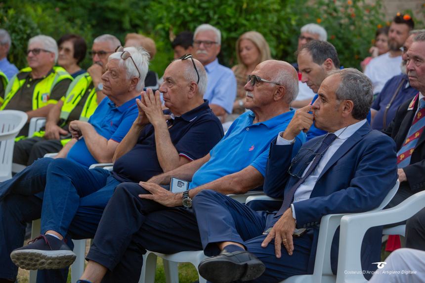 Bellano a Vasto: "I vigili del fuoco di Vasto meritano tanto per tutto quello che fanno" 