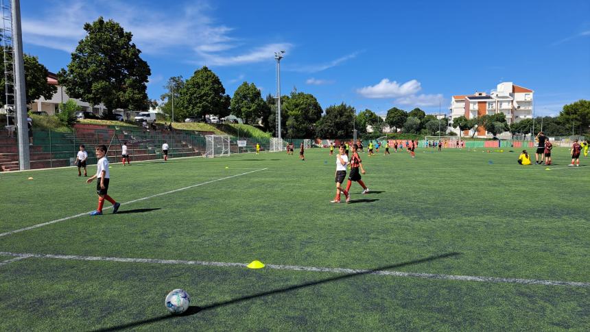 È sbarcato a Termoli il "Milan junior camp 2024"