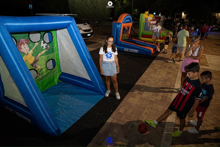 Quartiere San Lorenzo in festa per la “Notte Azzurra” dedicata ai più piccoli