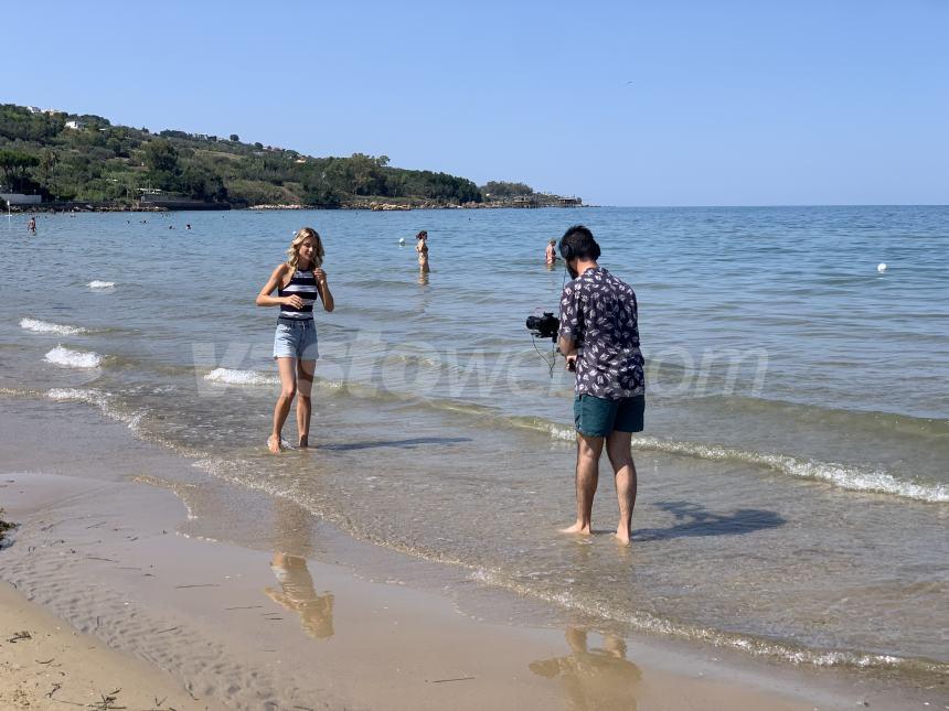 A Vasto le riprese per il programma  Camper: “Parleremo delle bellezze di queste spiagge”