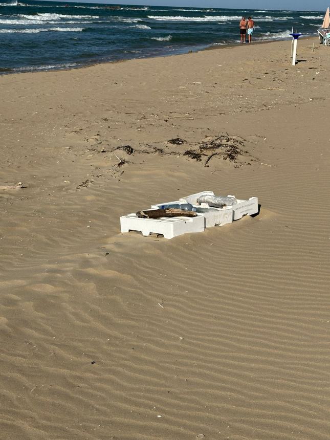 Spiaggia del lungomare Nord