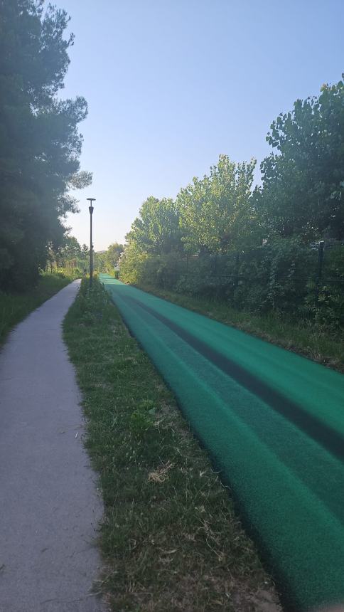 La pista ciclabile di Vasto Marina si tinge di Verde: "Entro lunedì tornerà ad essere fruibile" 