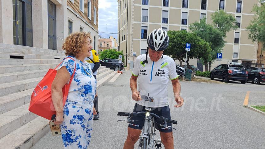 Luigi Cantoro e il giro del Molise in bicicletta: "un impegno che porterò avanti"