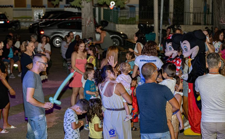 Quartiere San Lorenzo in festa per la “Notte Azzurra” dedicata ai più piccoli