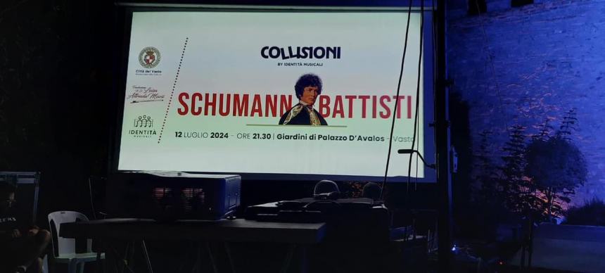 In tanti a Vasto per “Collisioni” con la canzone d'amore della coppia Schumann-Battisti