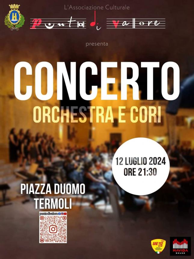 Il concerto dell'associazione Punto di valore