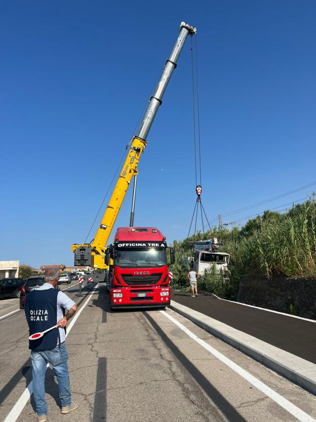 L'incidente sulla statale 16