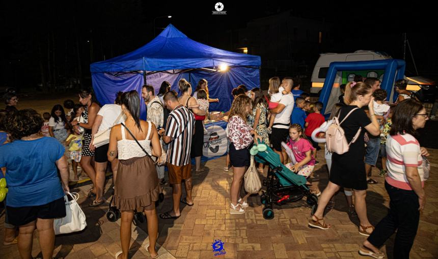 Quartiere San Lorenzo in festa per la “Notte Azzurra” dedicata ai più piccoli