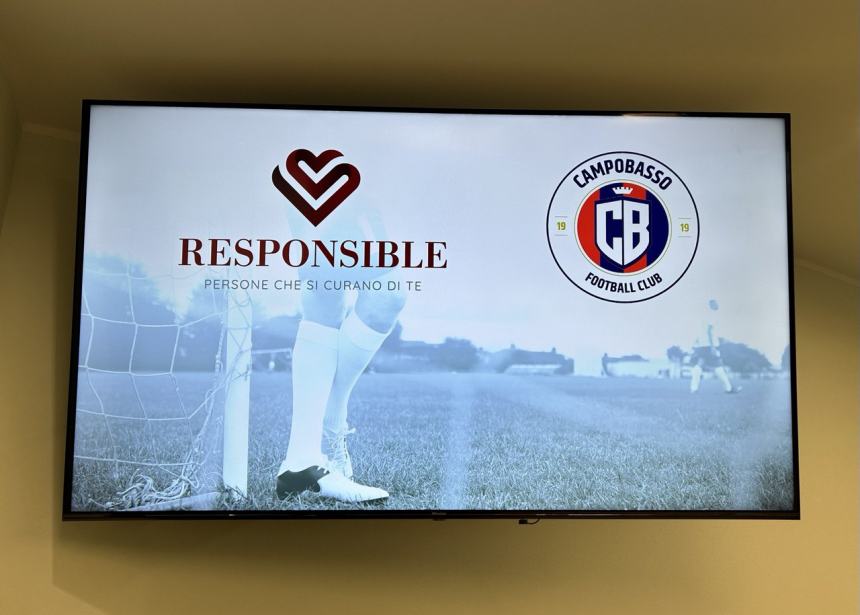 Ufficializzata la partnership tra il gruppo Responsible ed il Campobasso Calcio