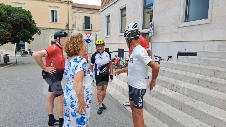 Luigi Cantoro e il giro del Molise in bicicletta: "un impegno che porterò avanti"