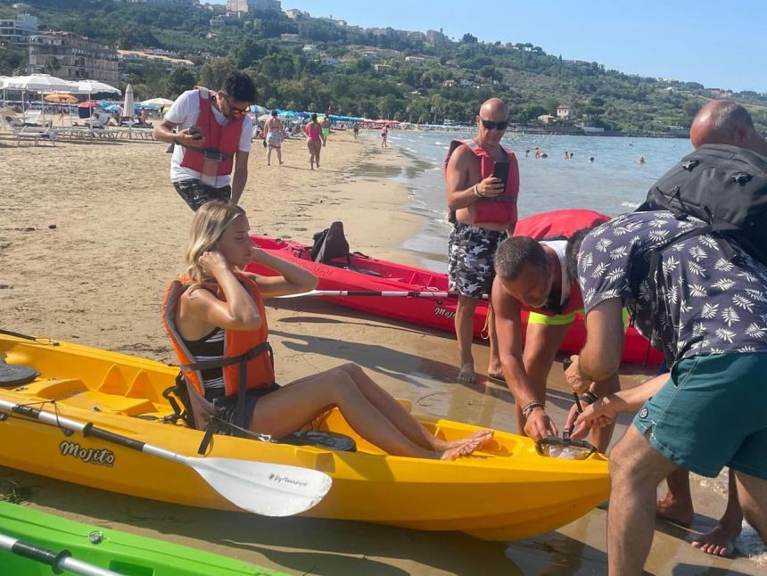 A Vasto le riprese per il programma  Camper: “Parleremo delle bellezze di queste spiagge”