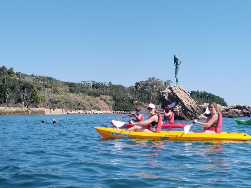 La Conchiglia celebra lo sport a Vasto con la campionessa Ilenia Colanero e il Kayak