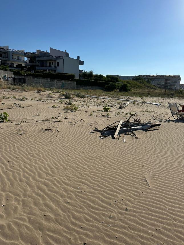 Spiaggia del lungomare Nord