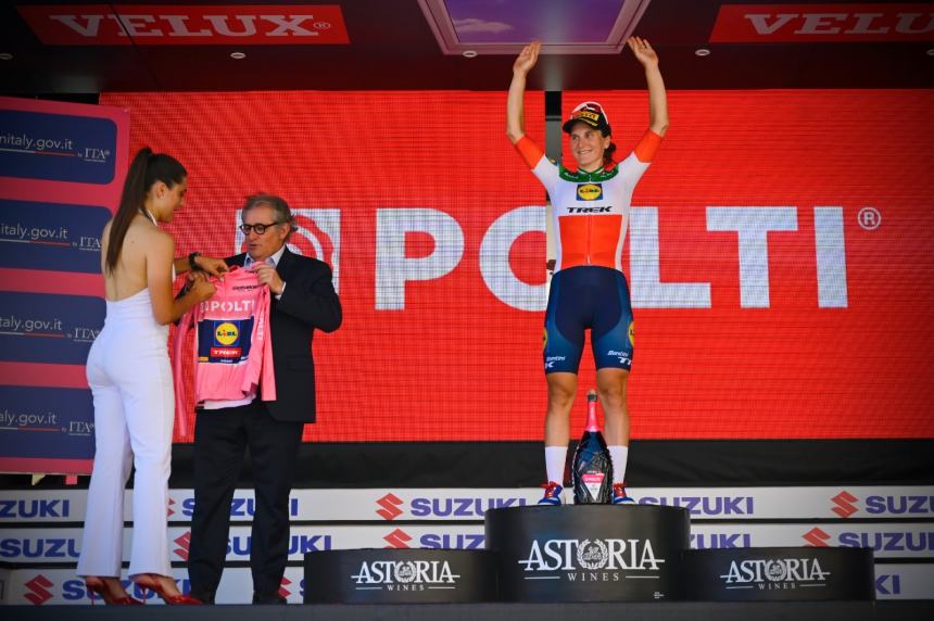 Giro d’Italia Women: vince Lopecky, Longo Borghini maglia rosa