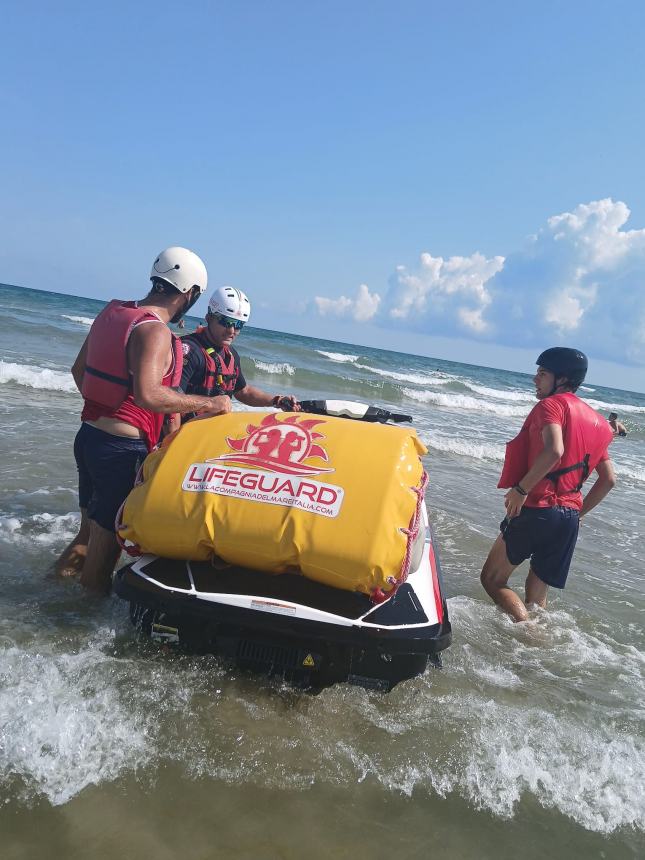 Giornata Mondiale della Prevenzione dell'Annegamento, a San Salvo al mare in sicurezza