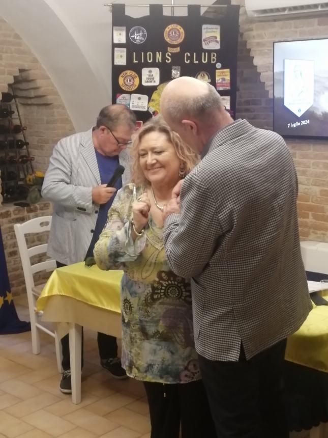 Lions Club Vasto Adriatica Vittoria Colonna: Sandra Di Gregorio nuovo presidente