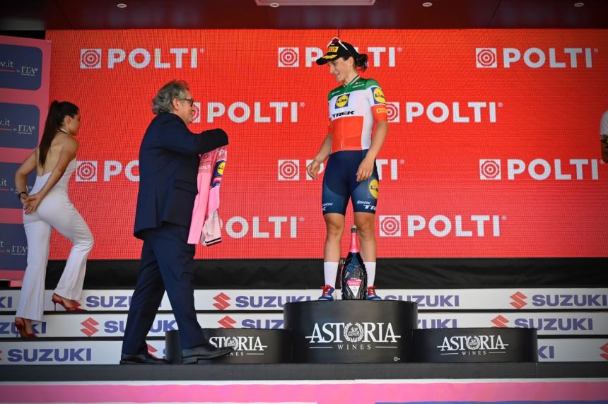 Giro d’Italia Women: vince Lopecky, Longo Borghini maglia rosa