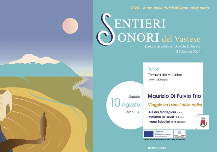 Fa ritorno  con la 2ª edizione il Festival  musicale “Sentieri Sonori del Vastese”