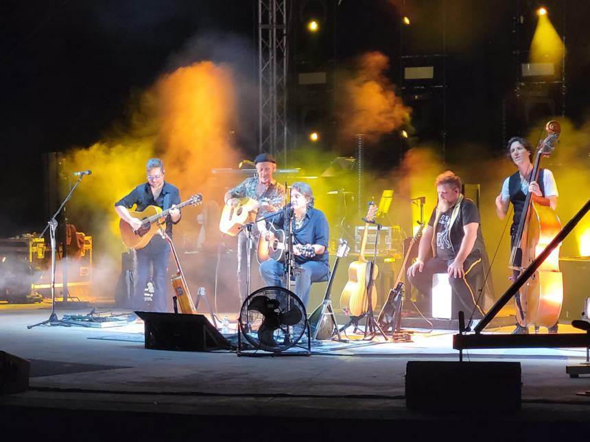 Il concerto di Cristiano De André al Teatro Verde