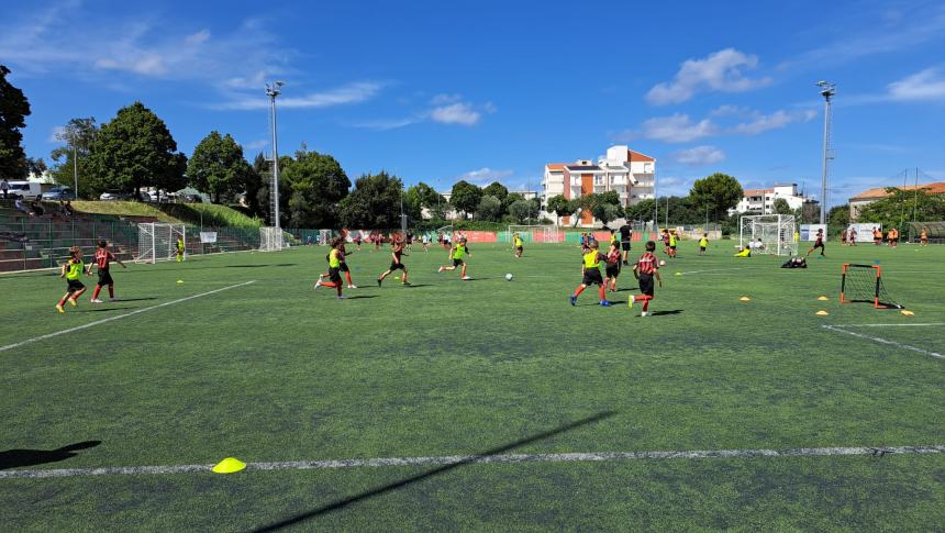 È sbarcato a Termoli il "Milan junior camp 2024"