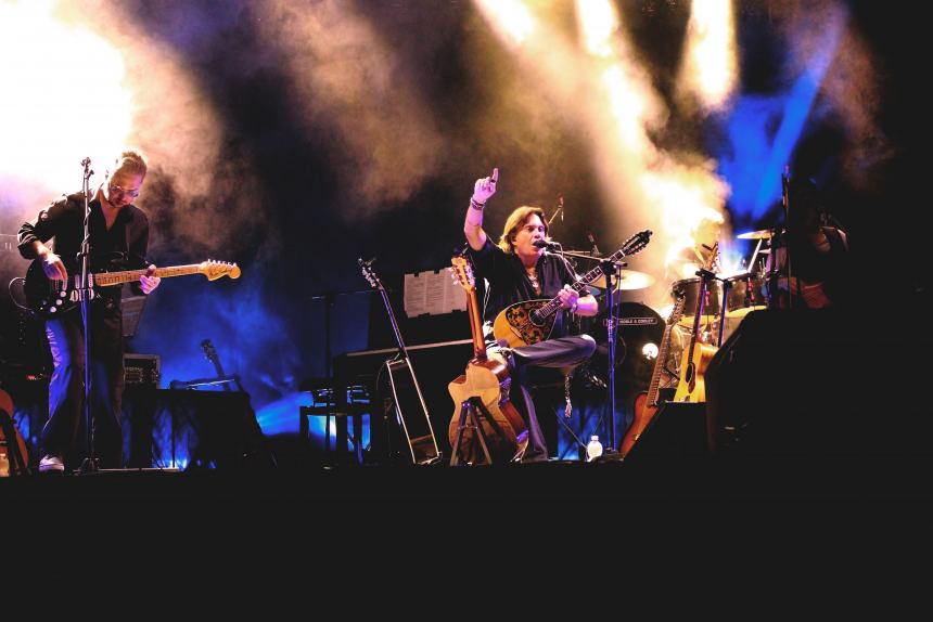 Il concerto di Cristiano De André al Teatro Verde