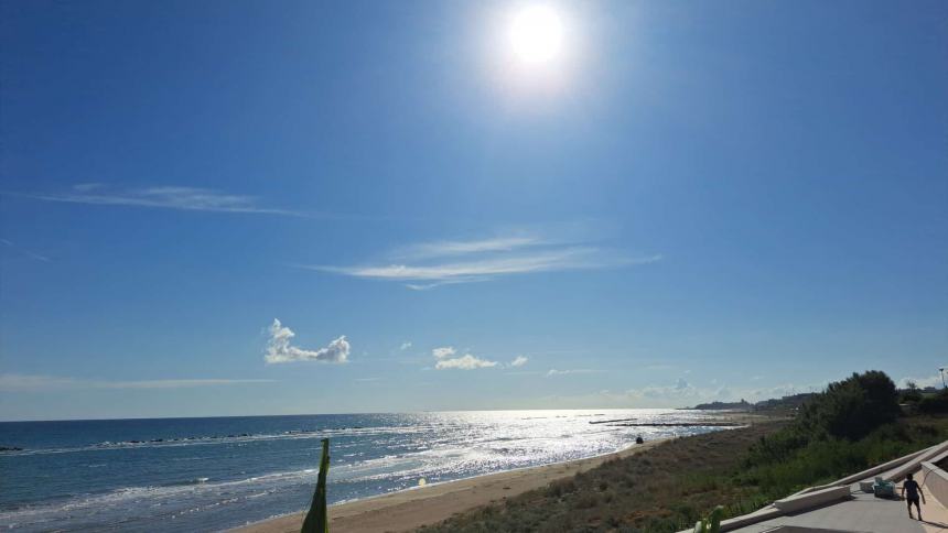 Meteo in miglioramento sulla costa